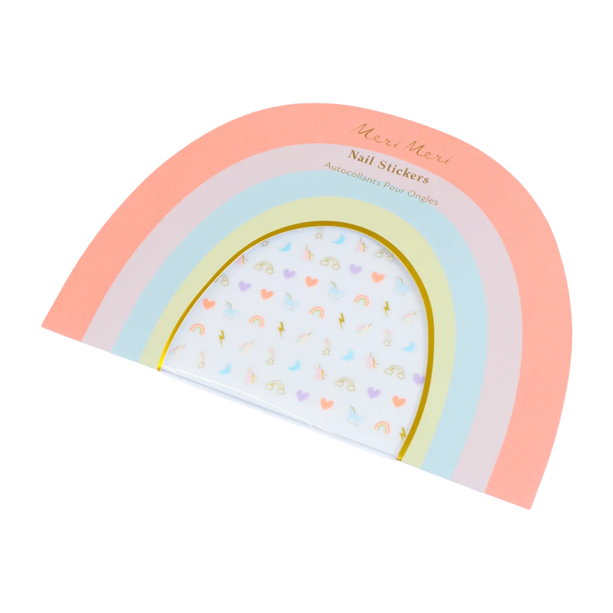Rainbow Unicorn Nail Stickers
