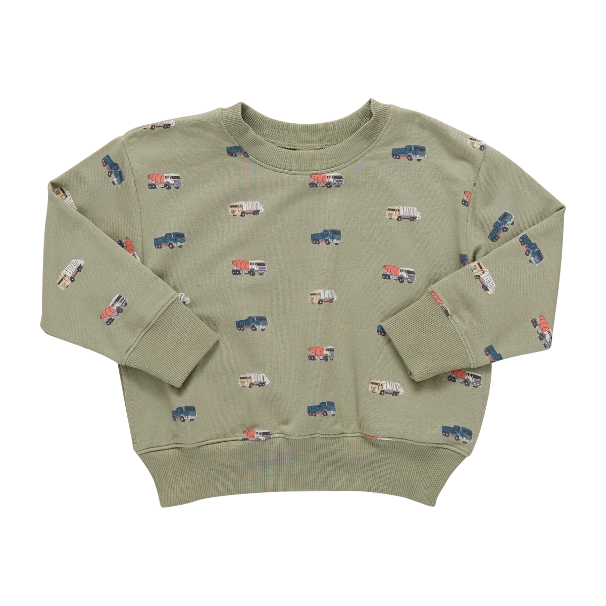 Play Sweatshirt - Trucks Green