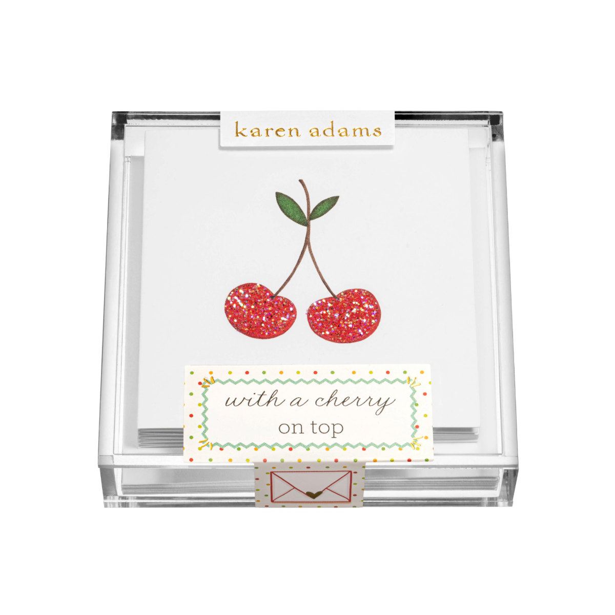Gift Enclosures Box of 6 - Cherry on Top