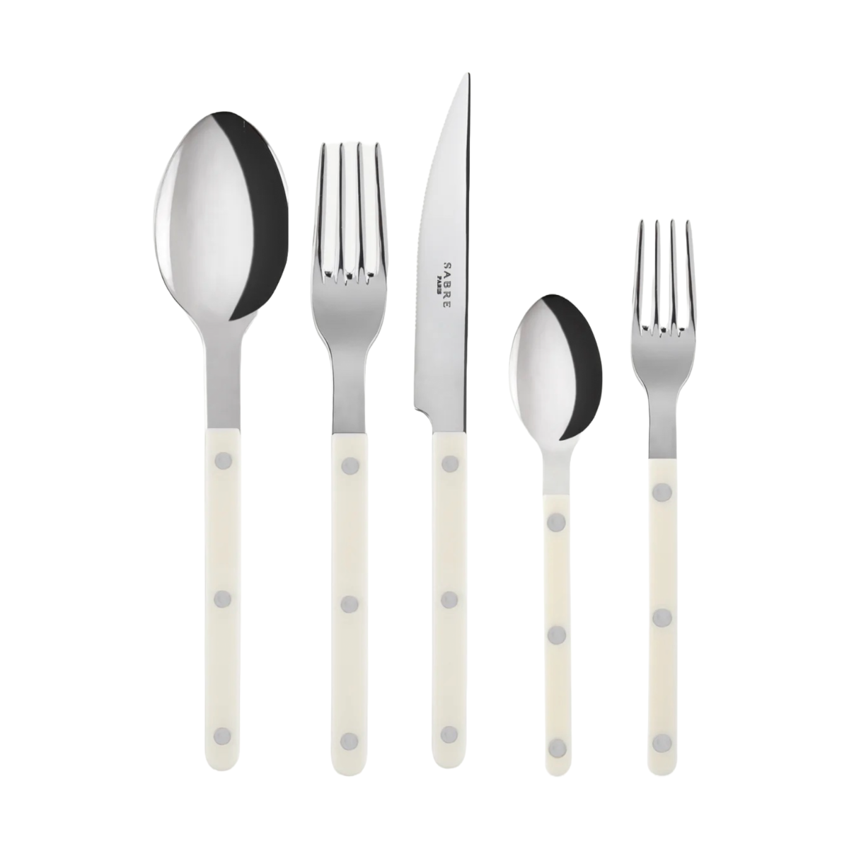 Bistro 5pc Place Setting - Ivory