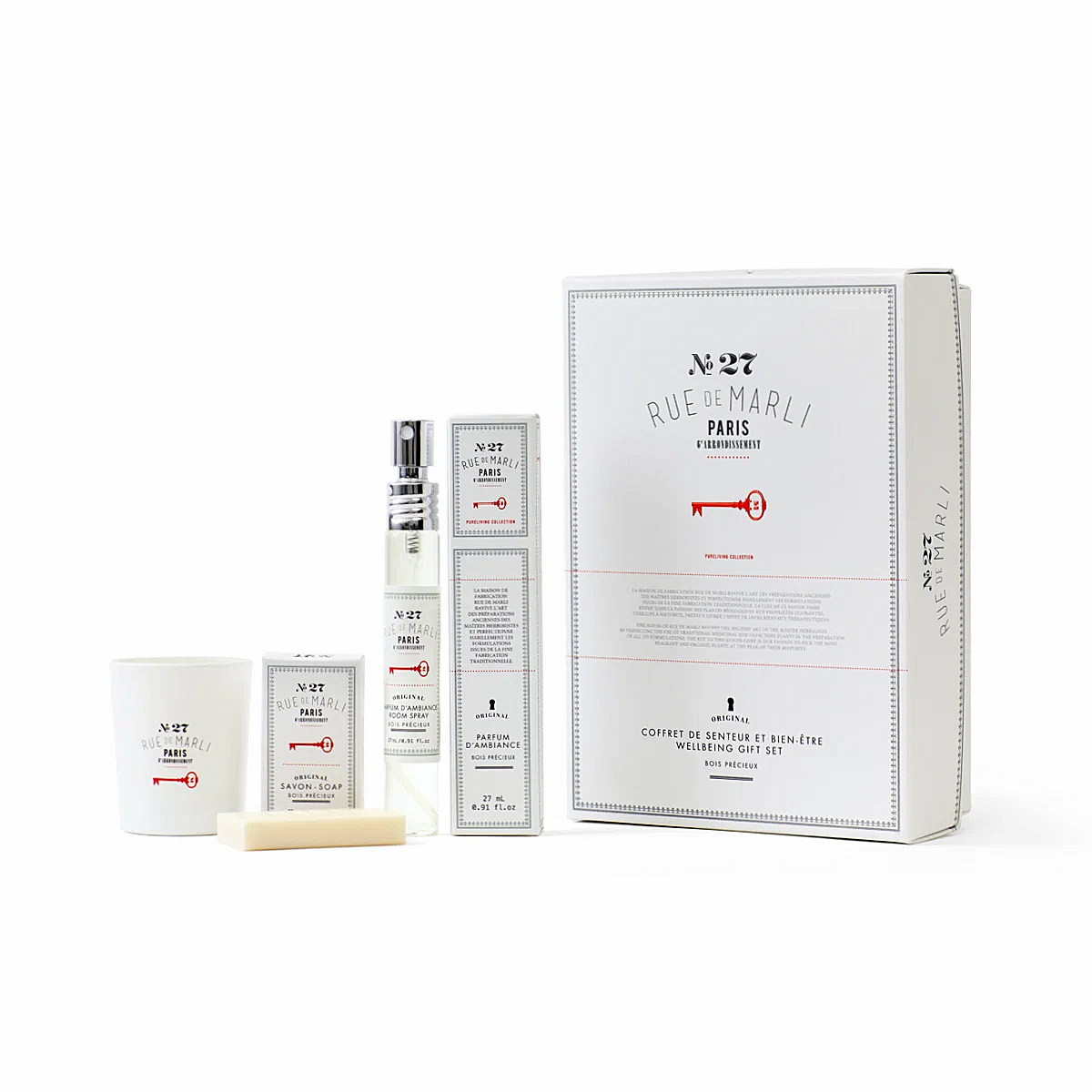 Rue de Marli N°27 - Bois Précieux Wellbeing Gift Set