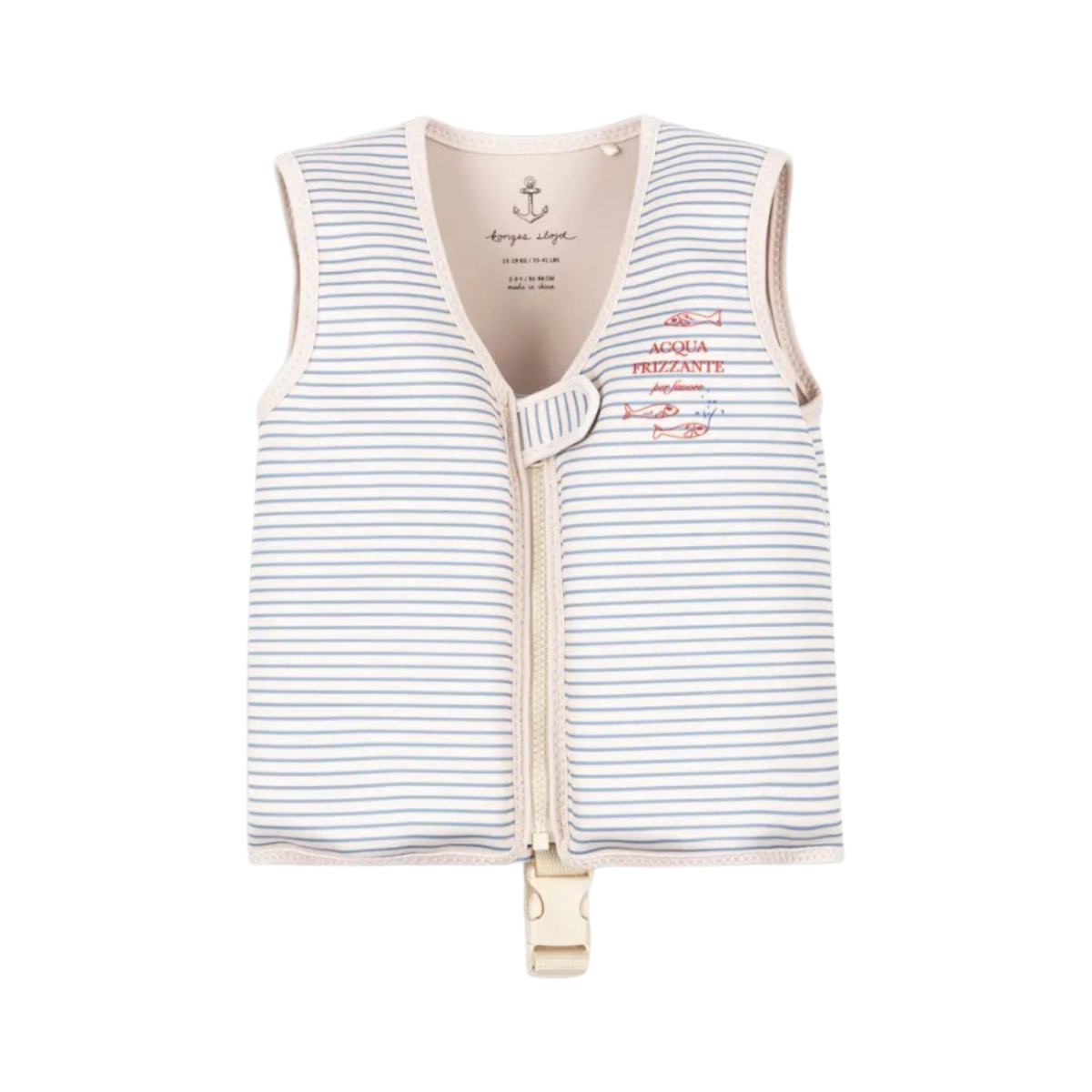 Ellis Swim Vest - Blue Stripe