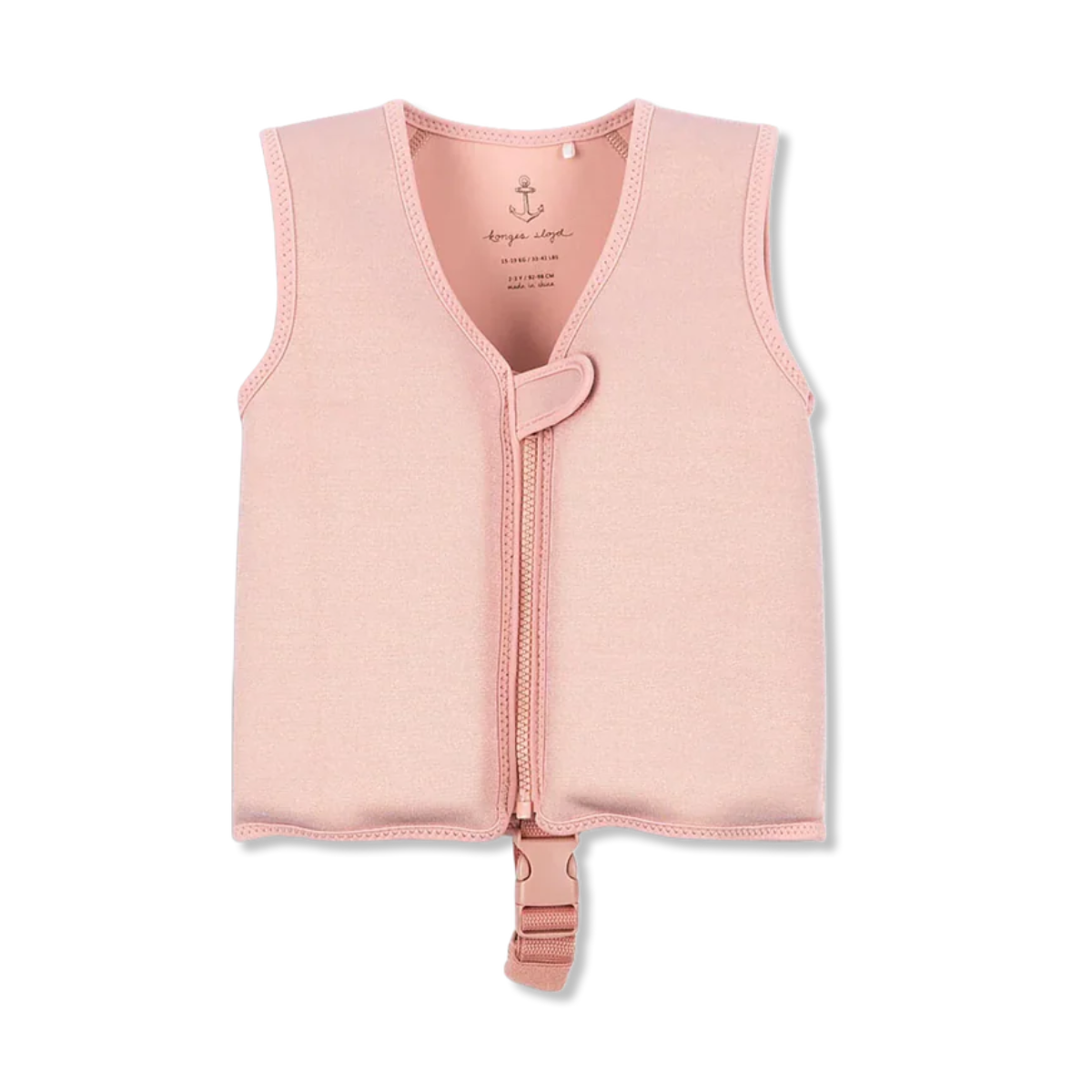 Kitty Swim Vest - Powder Pink