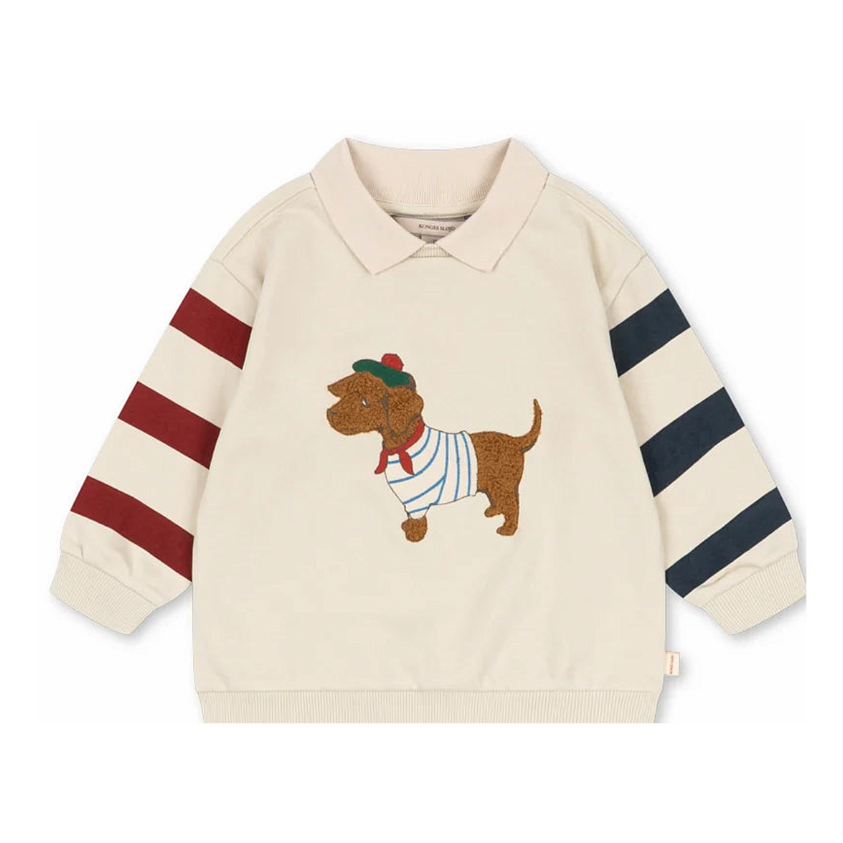Spotty Sweat Shirt - Brown Rice