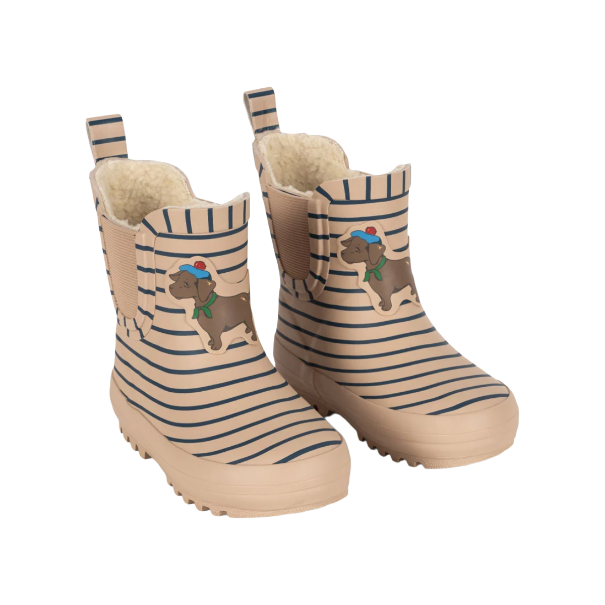 Roi Printed Rain Boot - Stripe La Mer