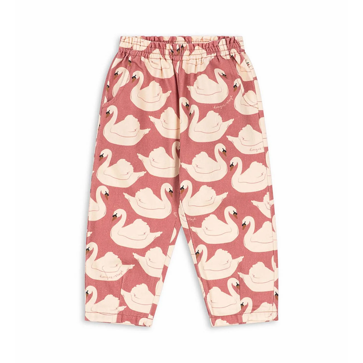 Magot Frill Pants - Swan Rose