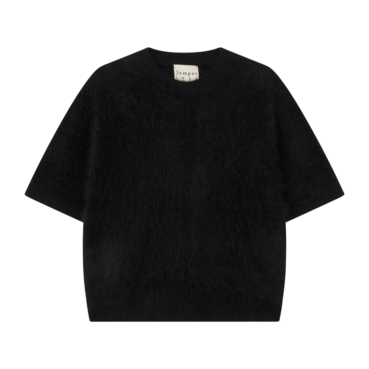 Oversized Brushed T-Shirt - Black