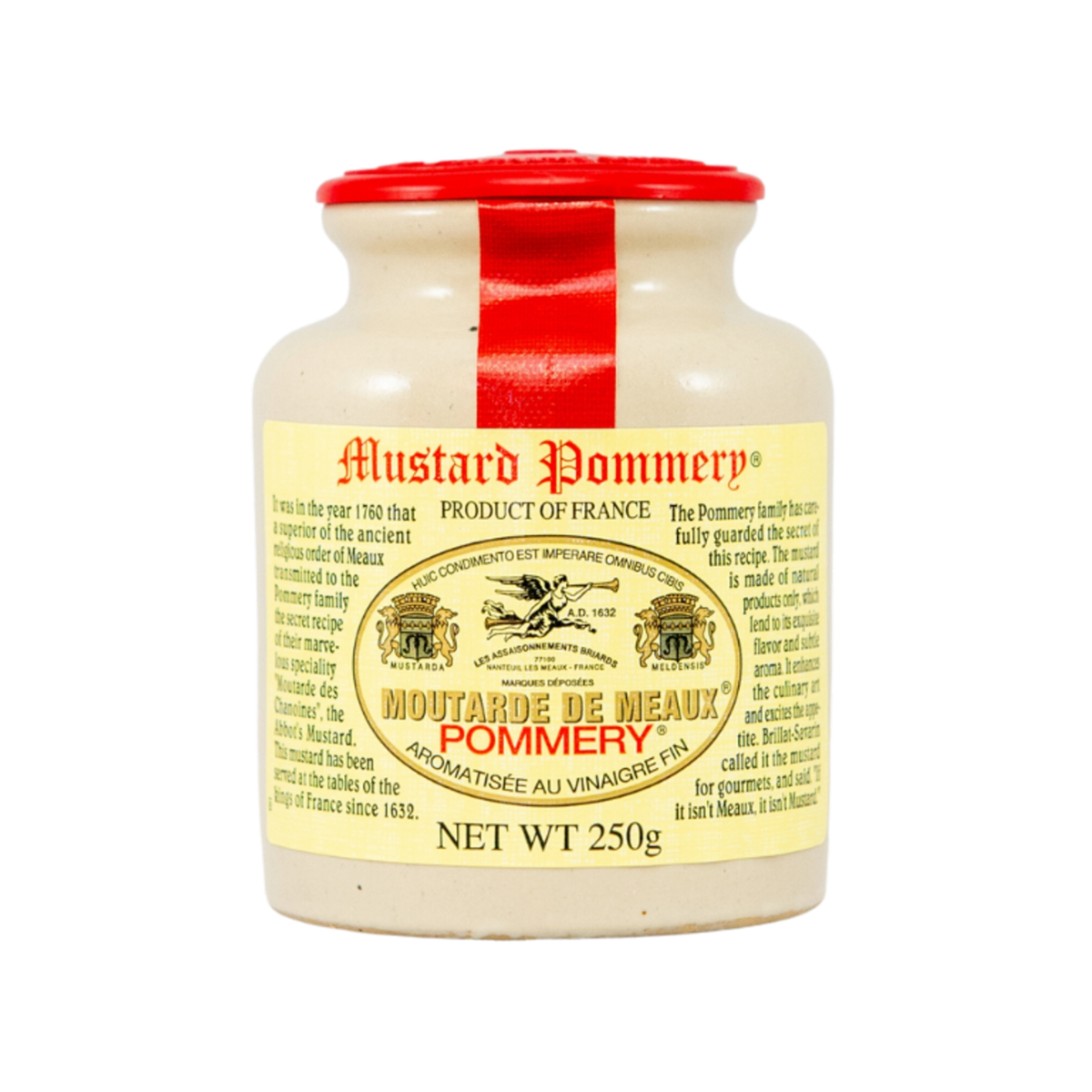 Pommery Meaux Mustard Stone Jar - 8.8oz