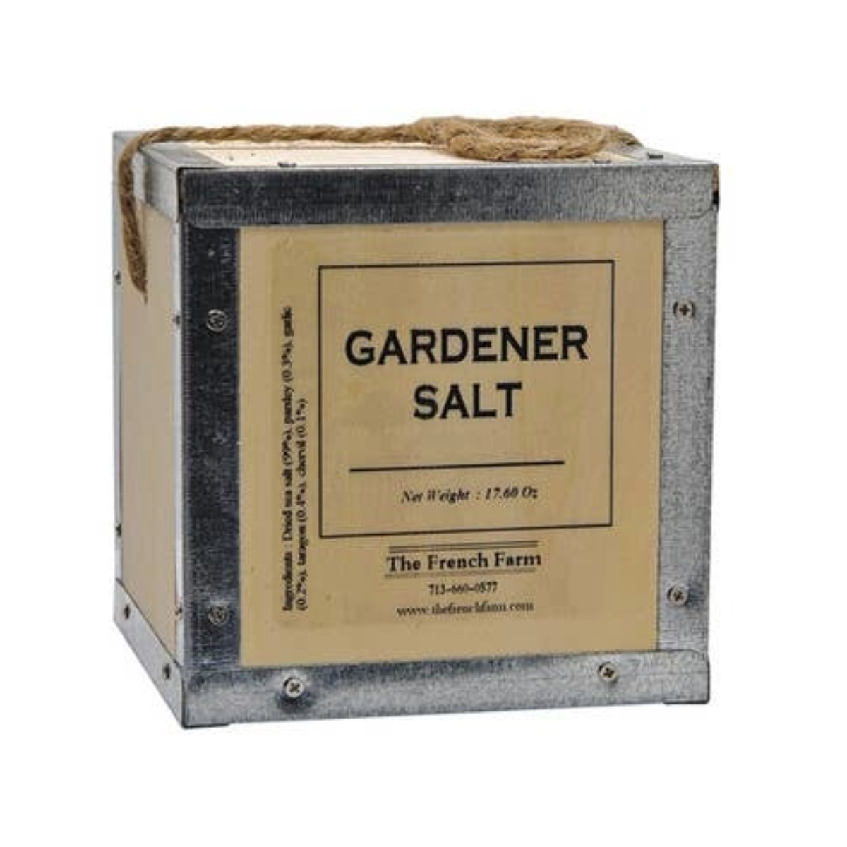 The Gardener Salt Box