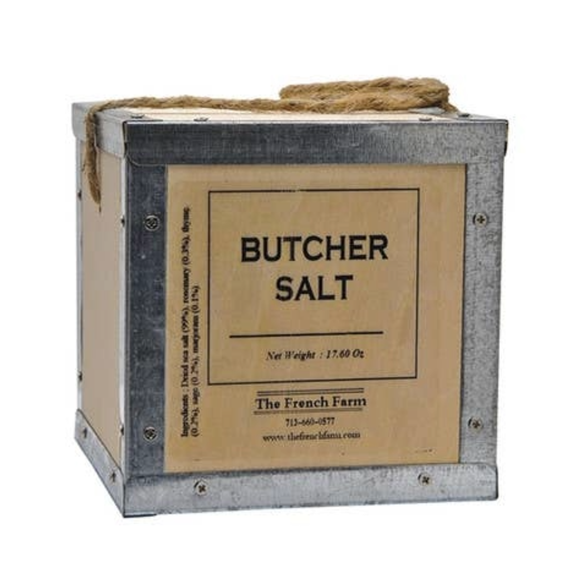 The Butcher Salt Box