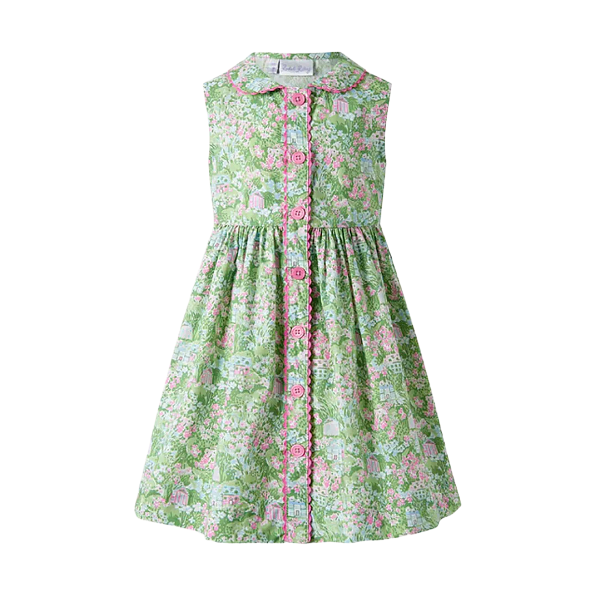 Garden Button-Front Dress