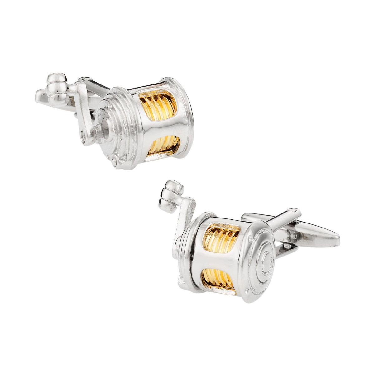 Cufflinks - Fishing Reel