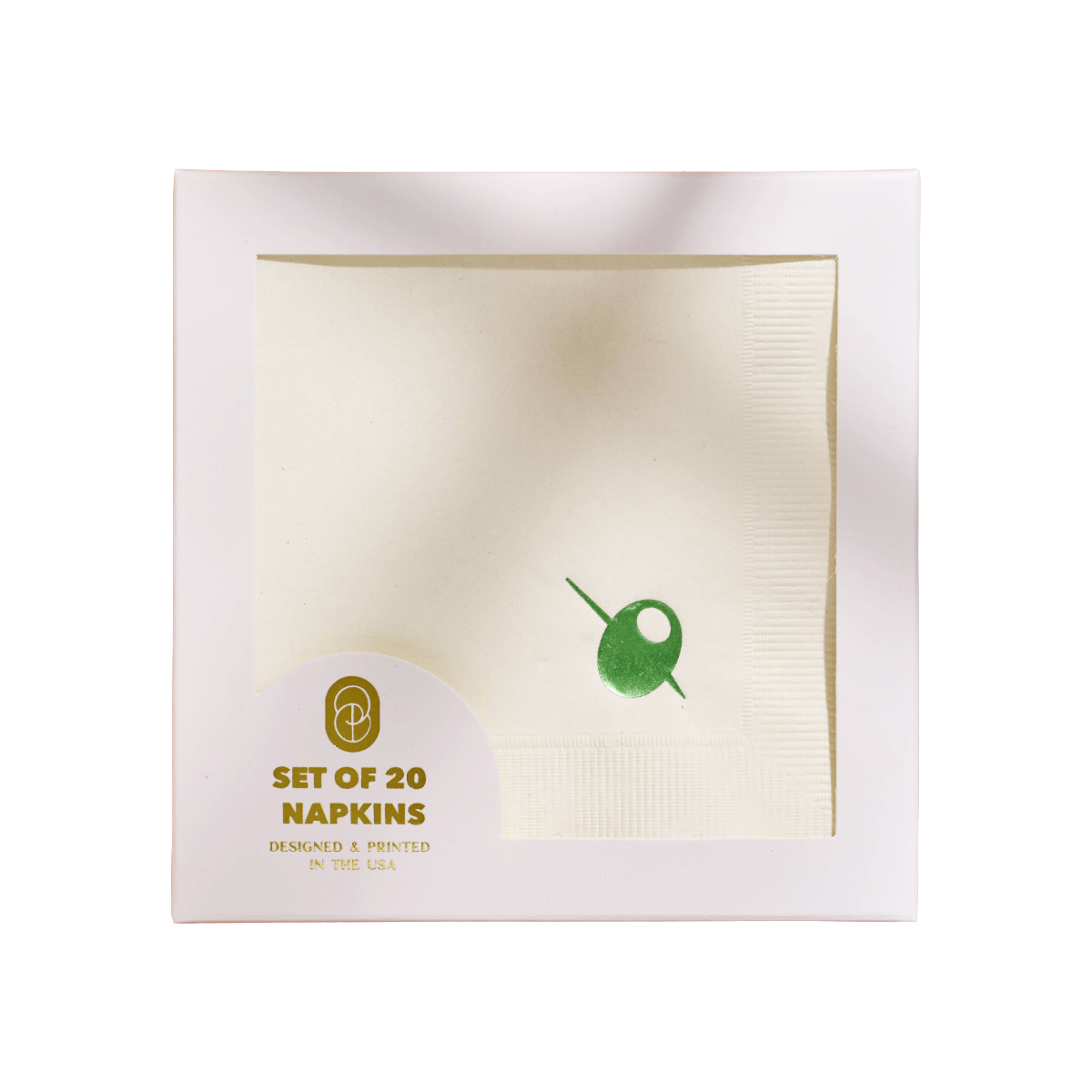 Cocktail Napkins - Olive