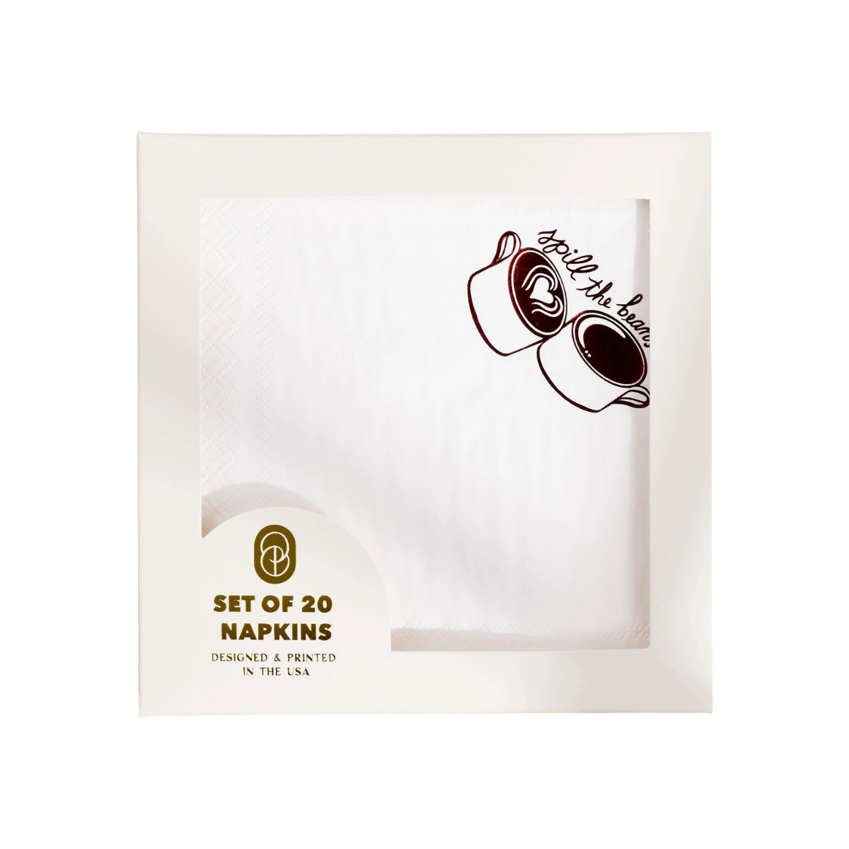 Cocktail Napkins - Spill The Beans