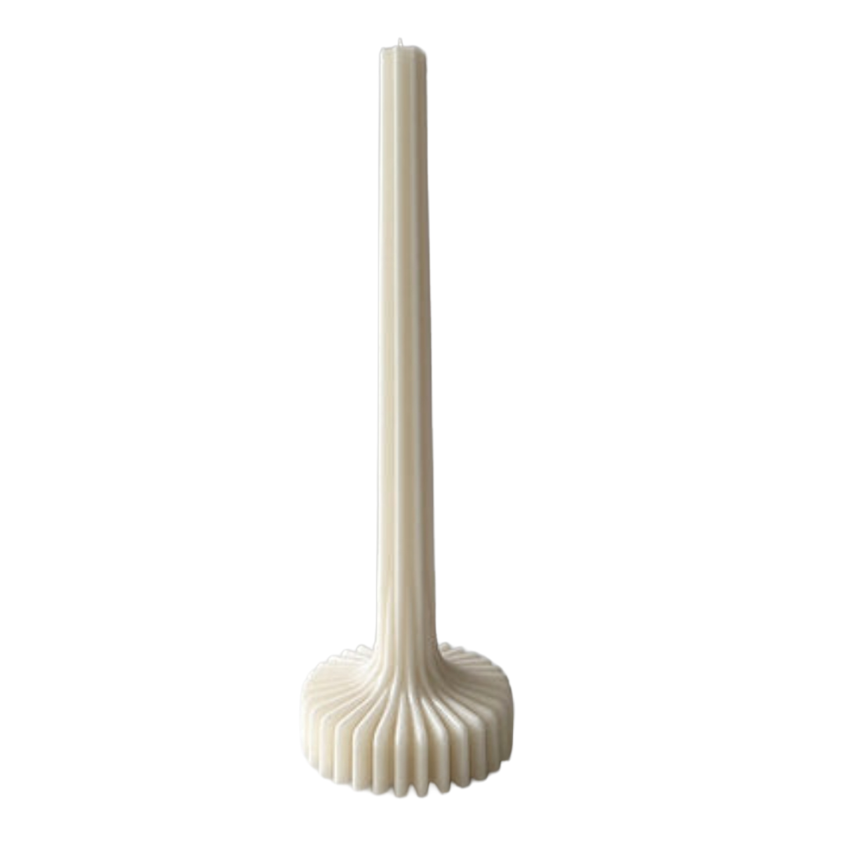 Fluted Taper Candle - Heirloom + Argan