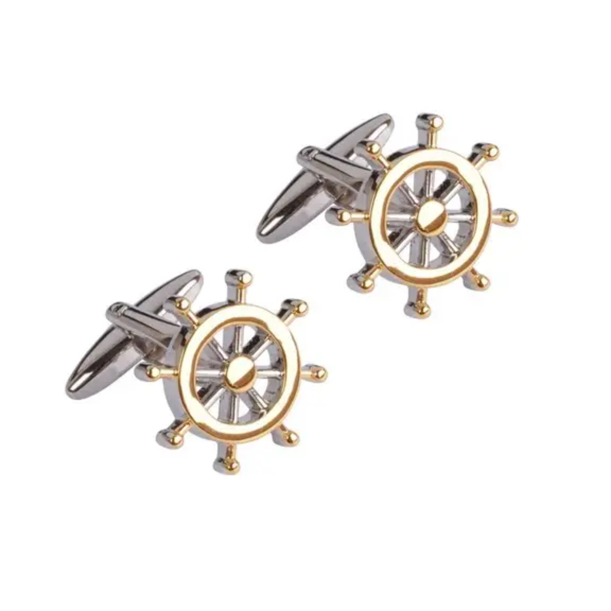 Captain Wheel Cufflinks