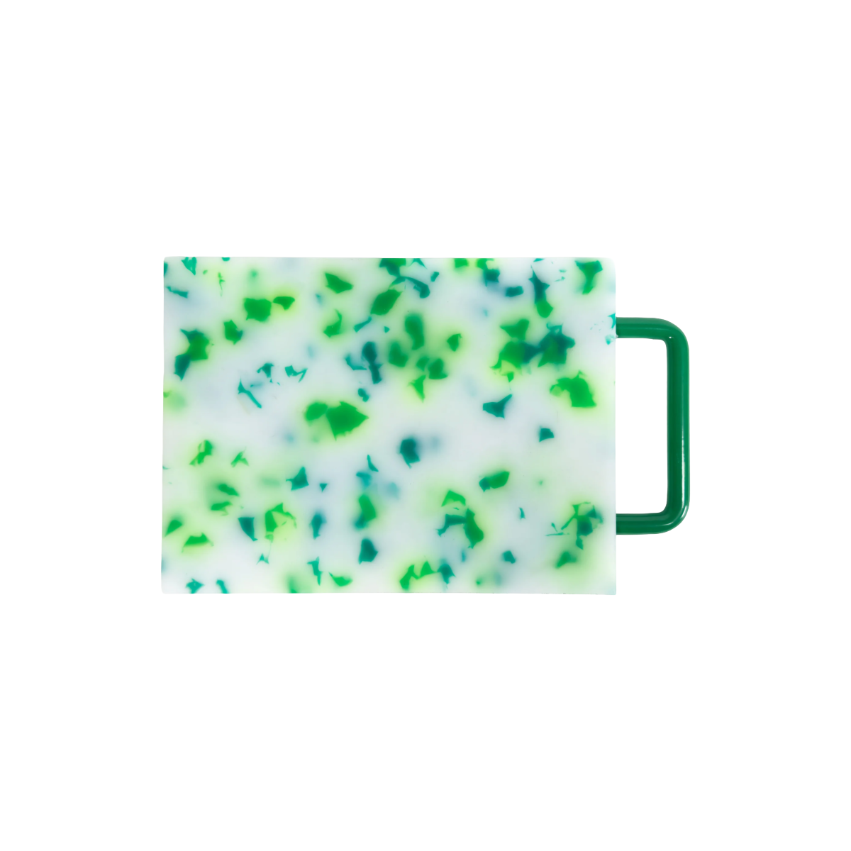 Small Cutting Board - Green/White