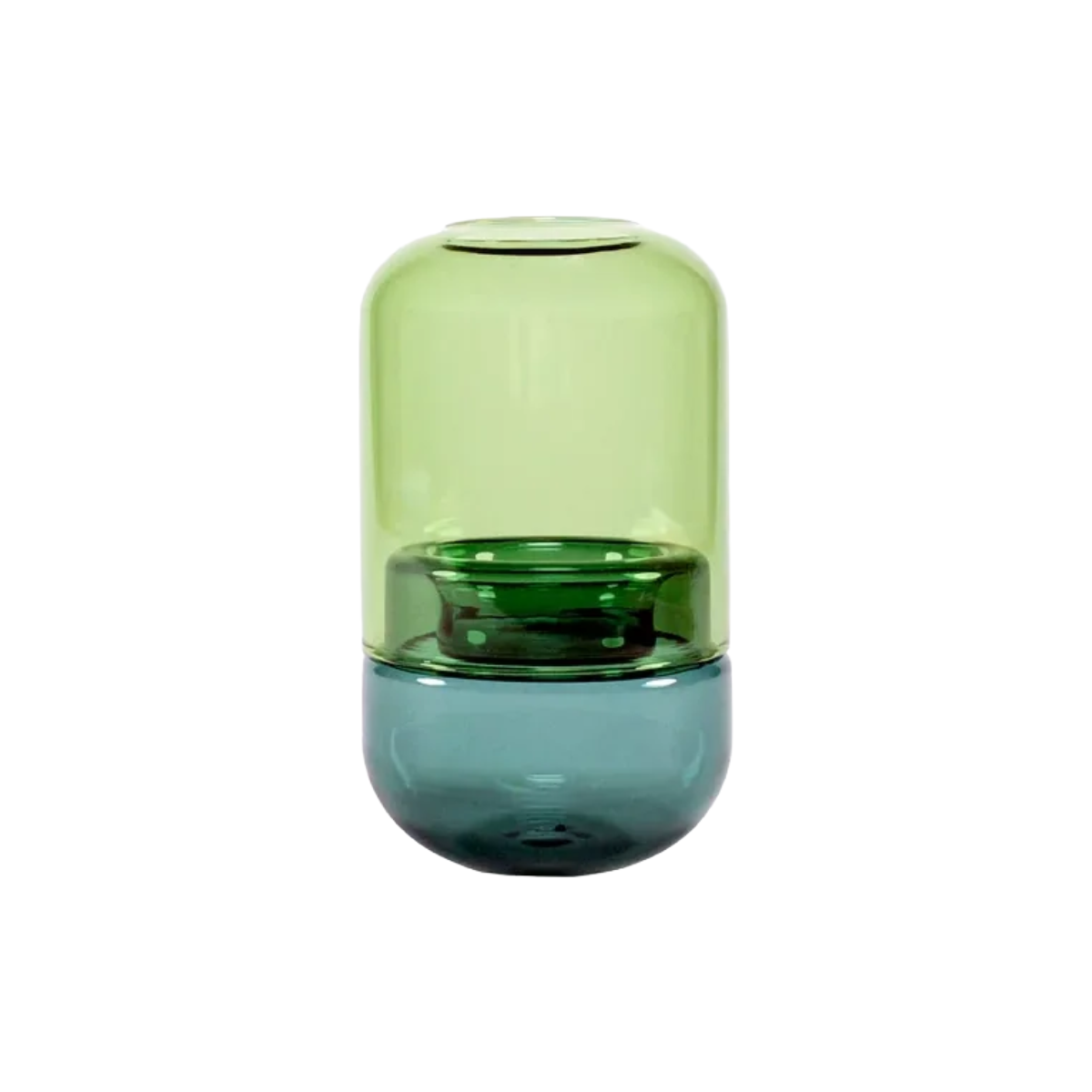Tea Light Holder - Greens