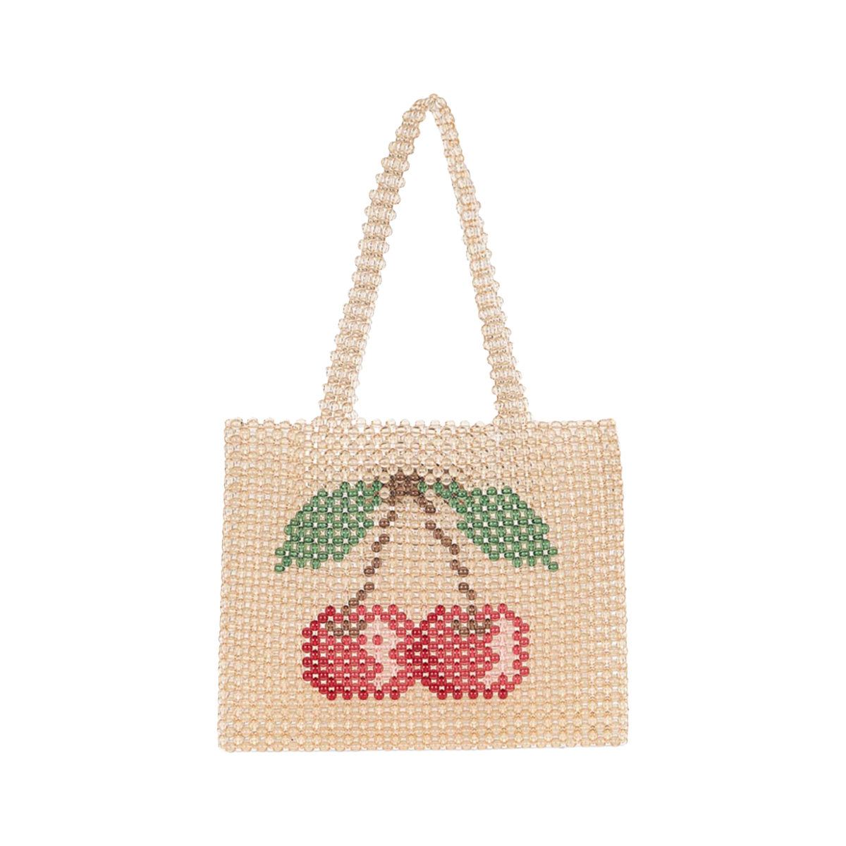 Cherry Perla Bag - Cream