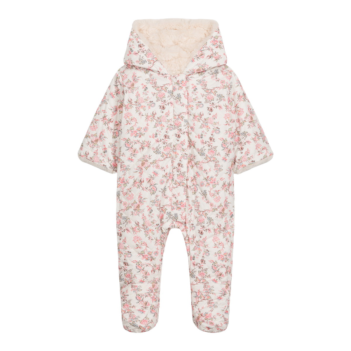 Kirina Pilot Jumpsuit - Cream Carnation Vale