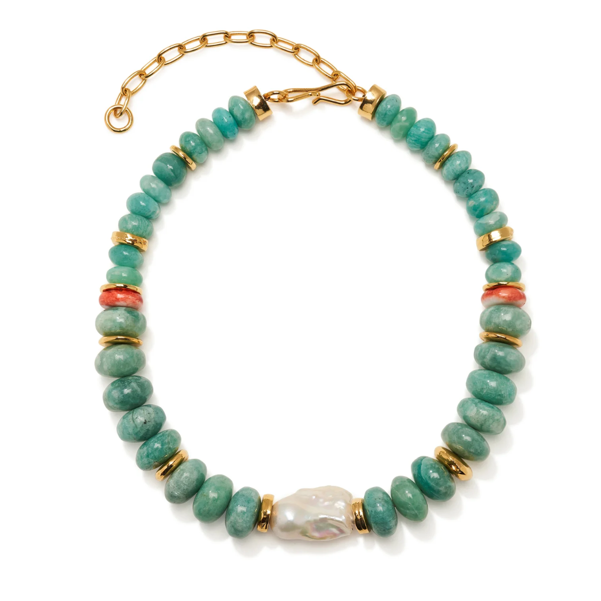 Provence Necklace in Garden Wave