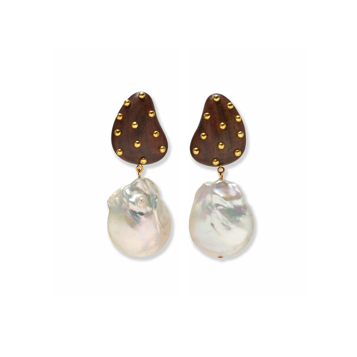 Orbit Earrings - Pearl