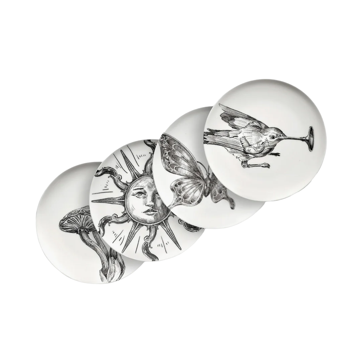 Tomorrowland Unity Bread Plate Set/4