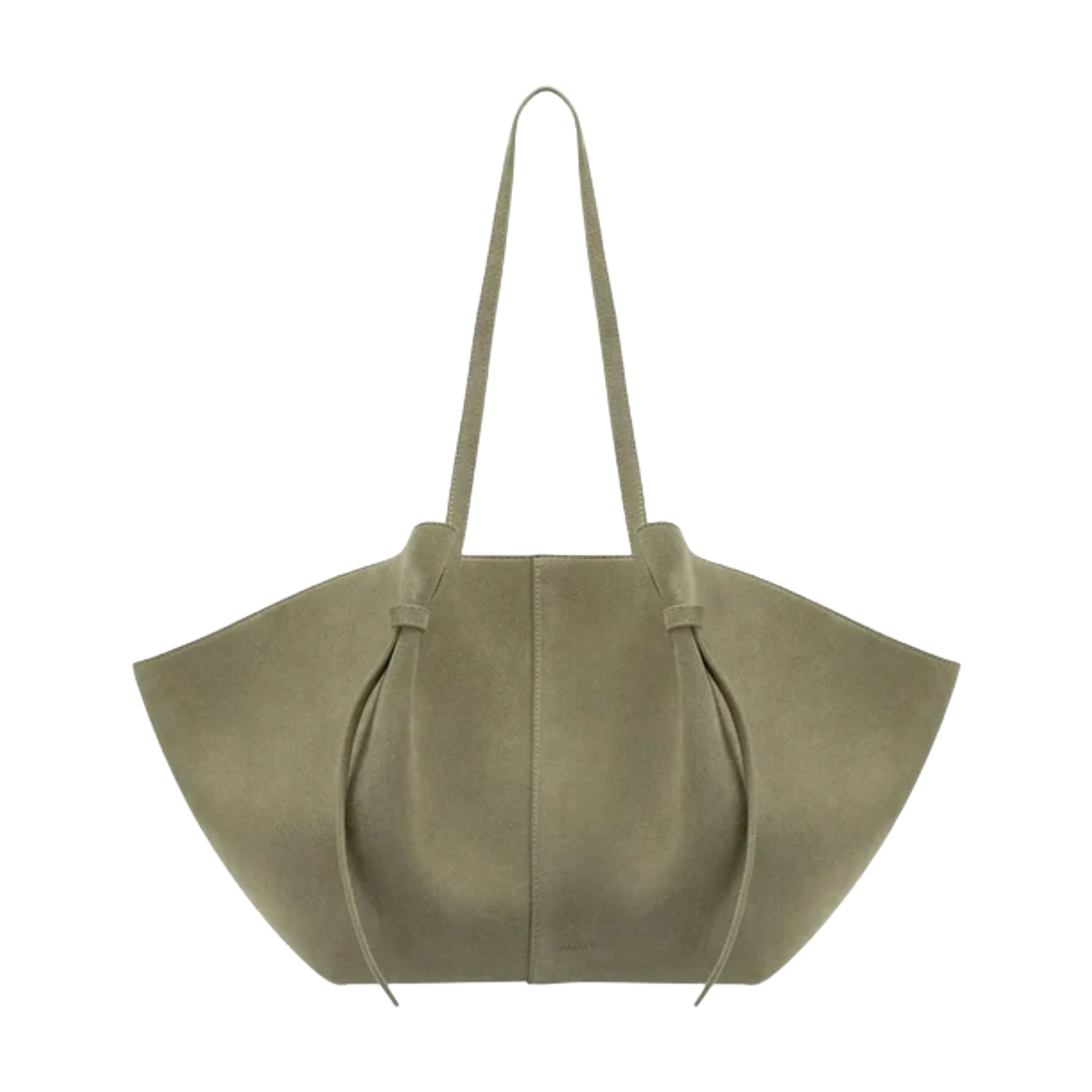 Large Mochi - Olive Suede