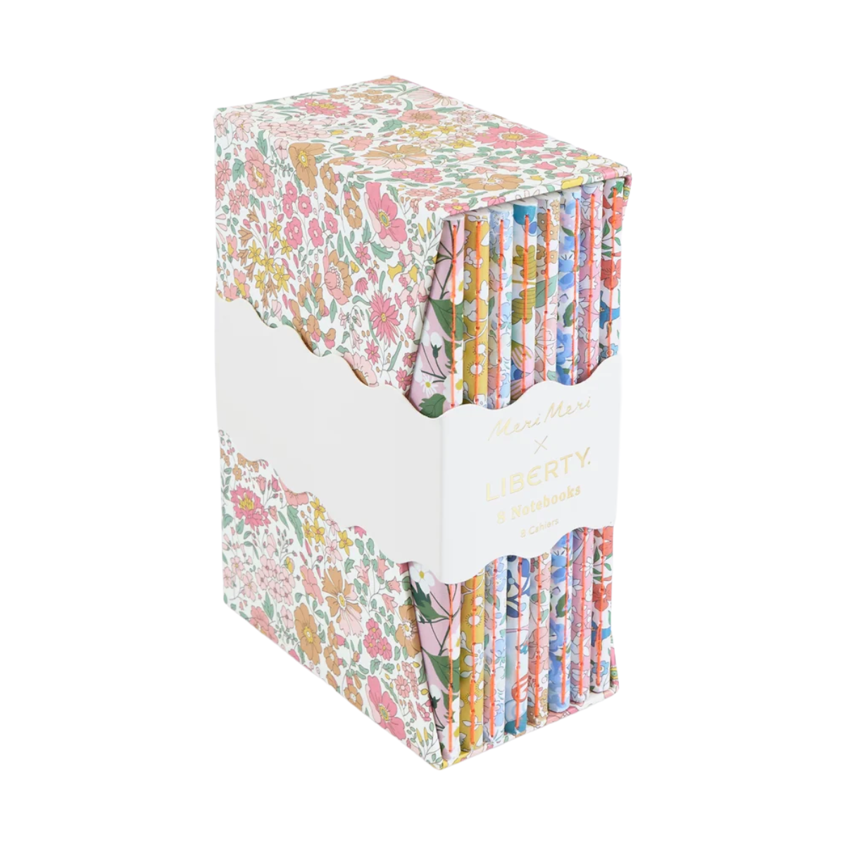 Meri Meri x Liberty Softcover Boxed Notebooks