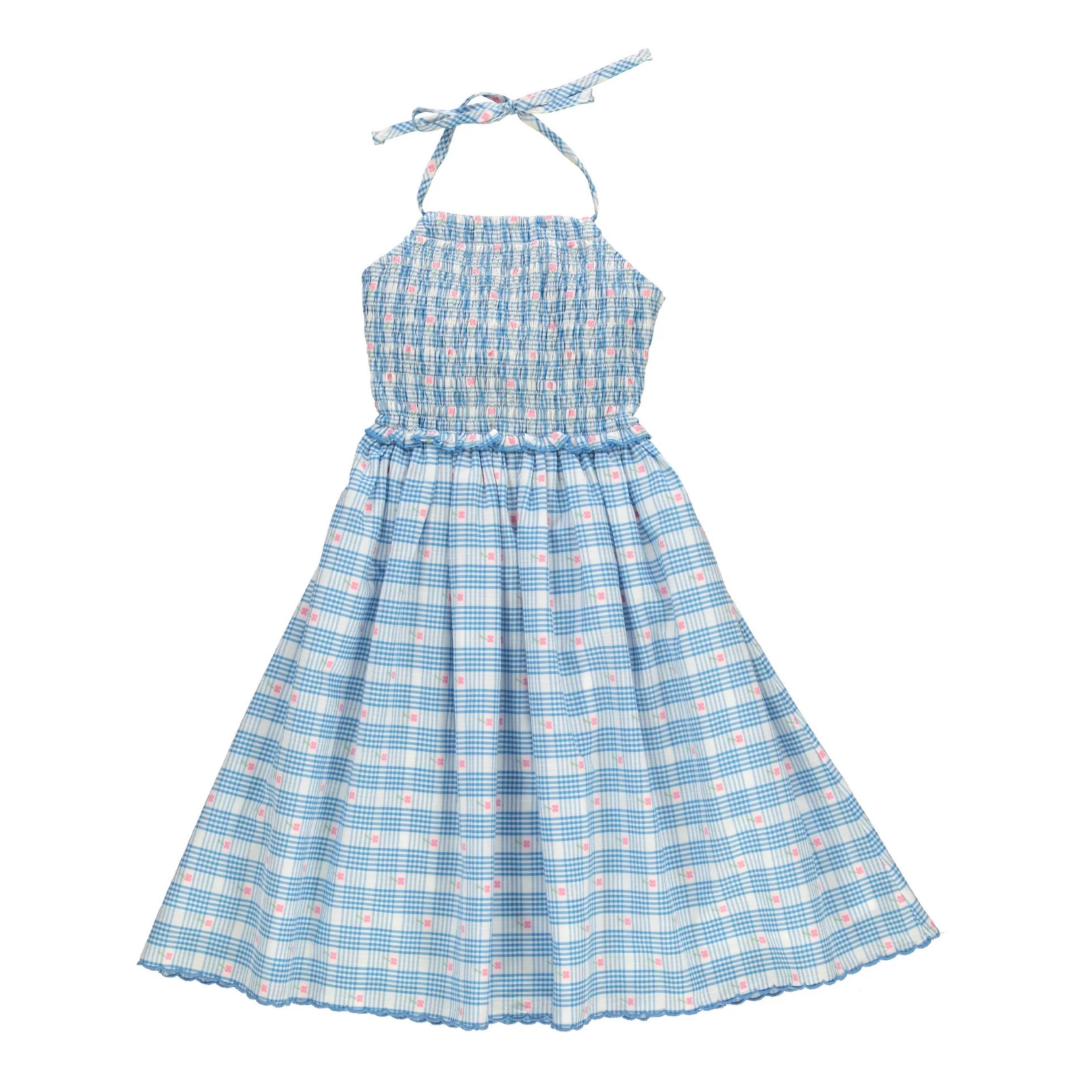 Ida Dress - Signature Floral Check