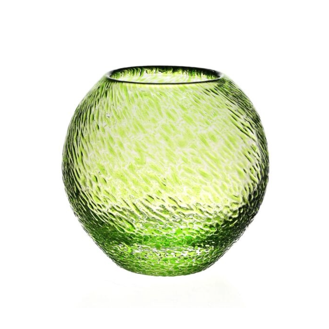 Florence Globe Vase 6" - Citrine