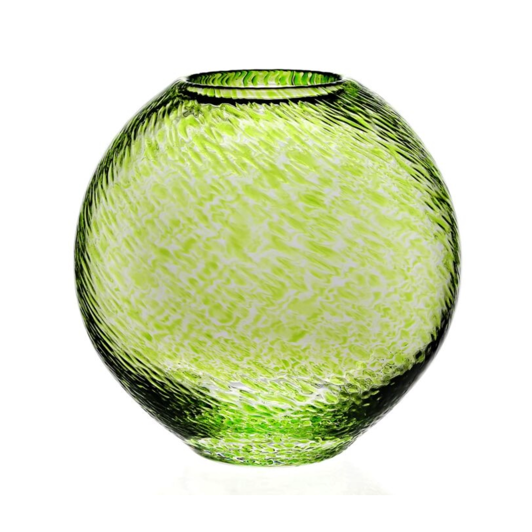 Florence Globe Vase 9" - Citrine