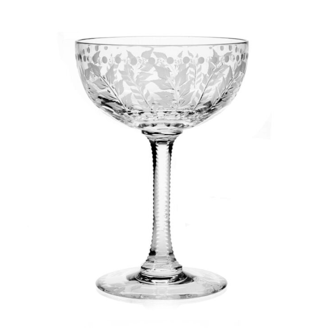Fern Coupe Champagne Glass