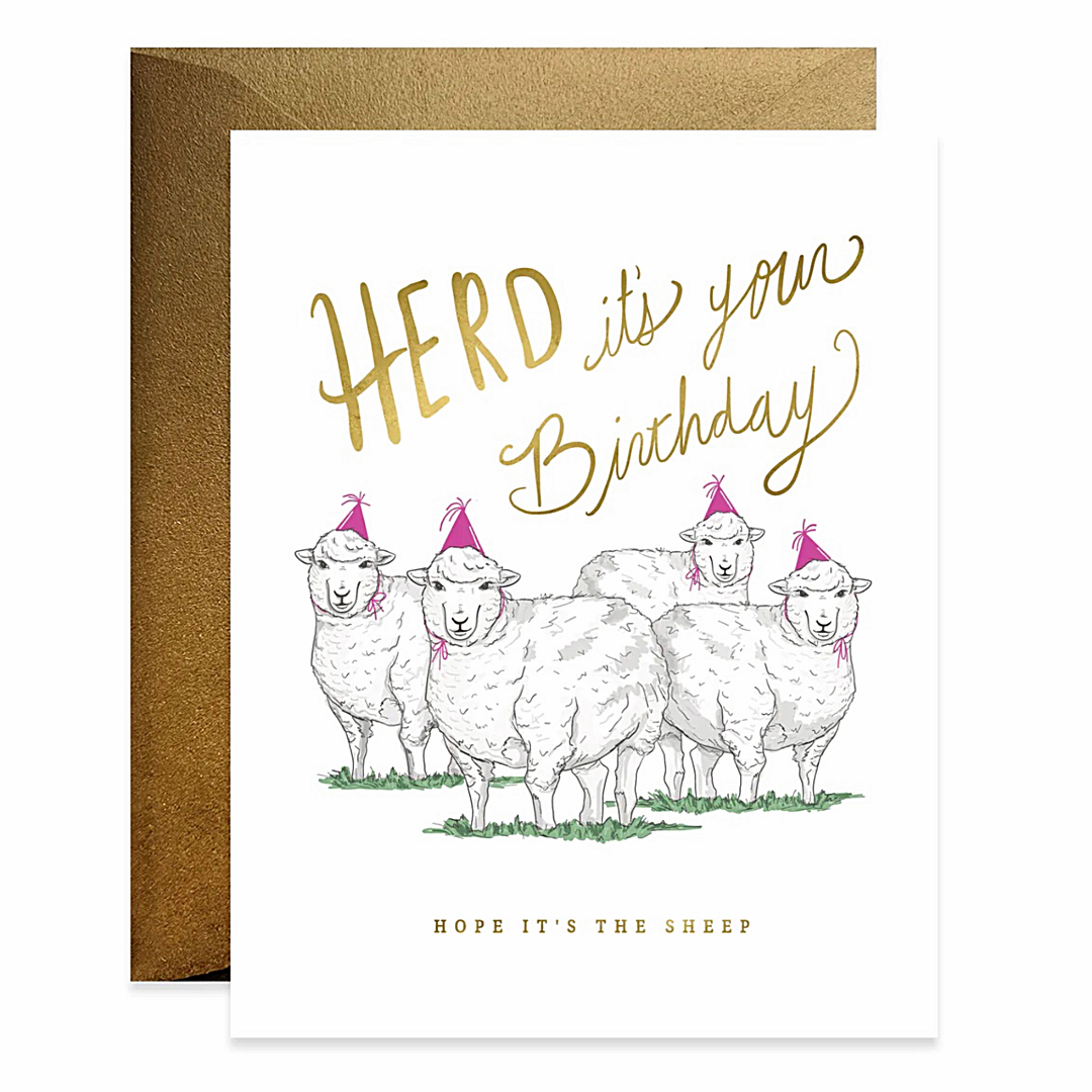 Herd Birthday Card
