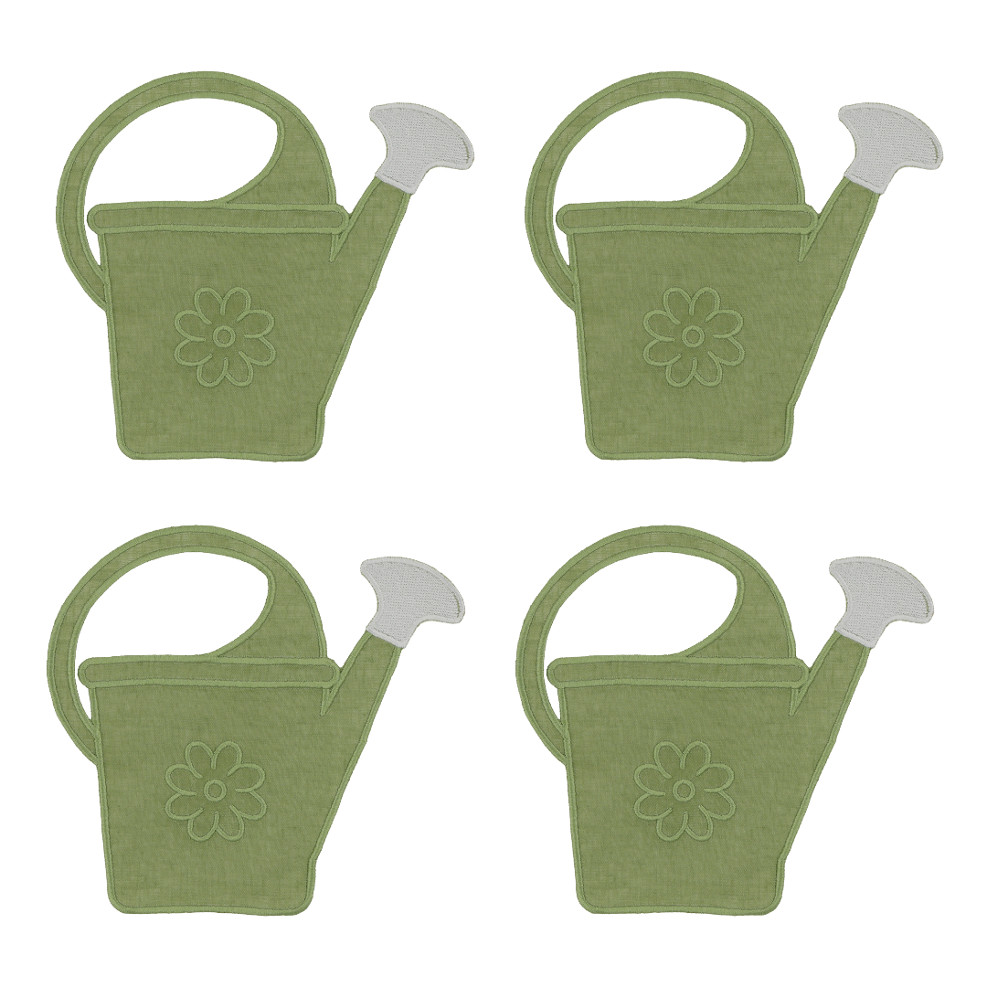 Watering Can Cocktail Napkins Set of 4
