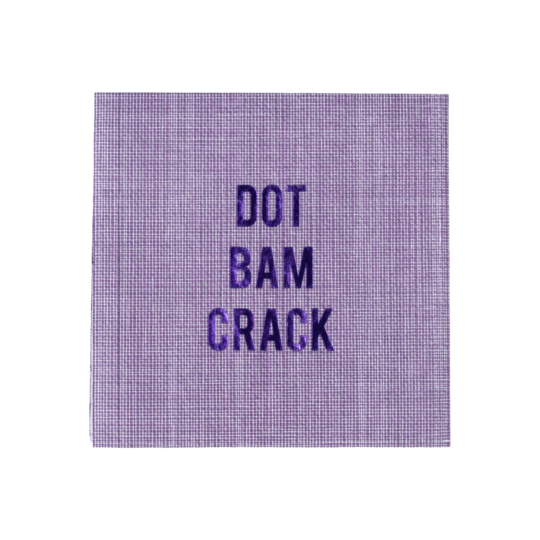 Dot Bam Crack Cocktail Napkins