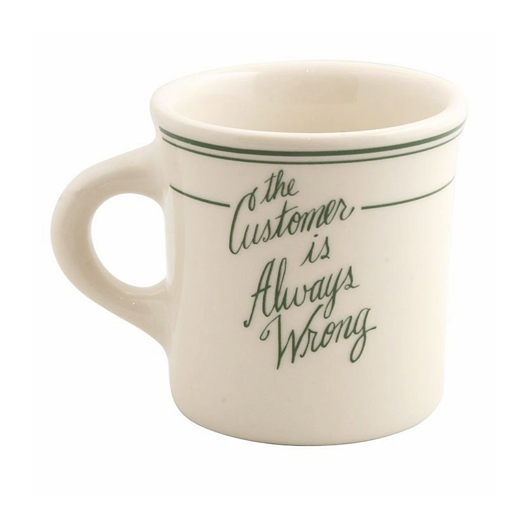 Customer is Always Wrong Mug