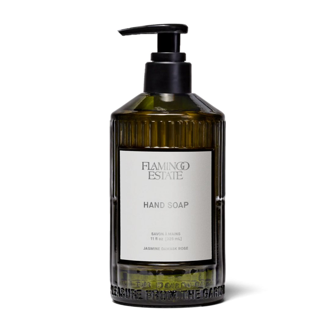 Glass Hand Soap - Jasmine Damask Rose