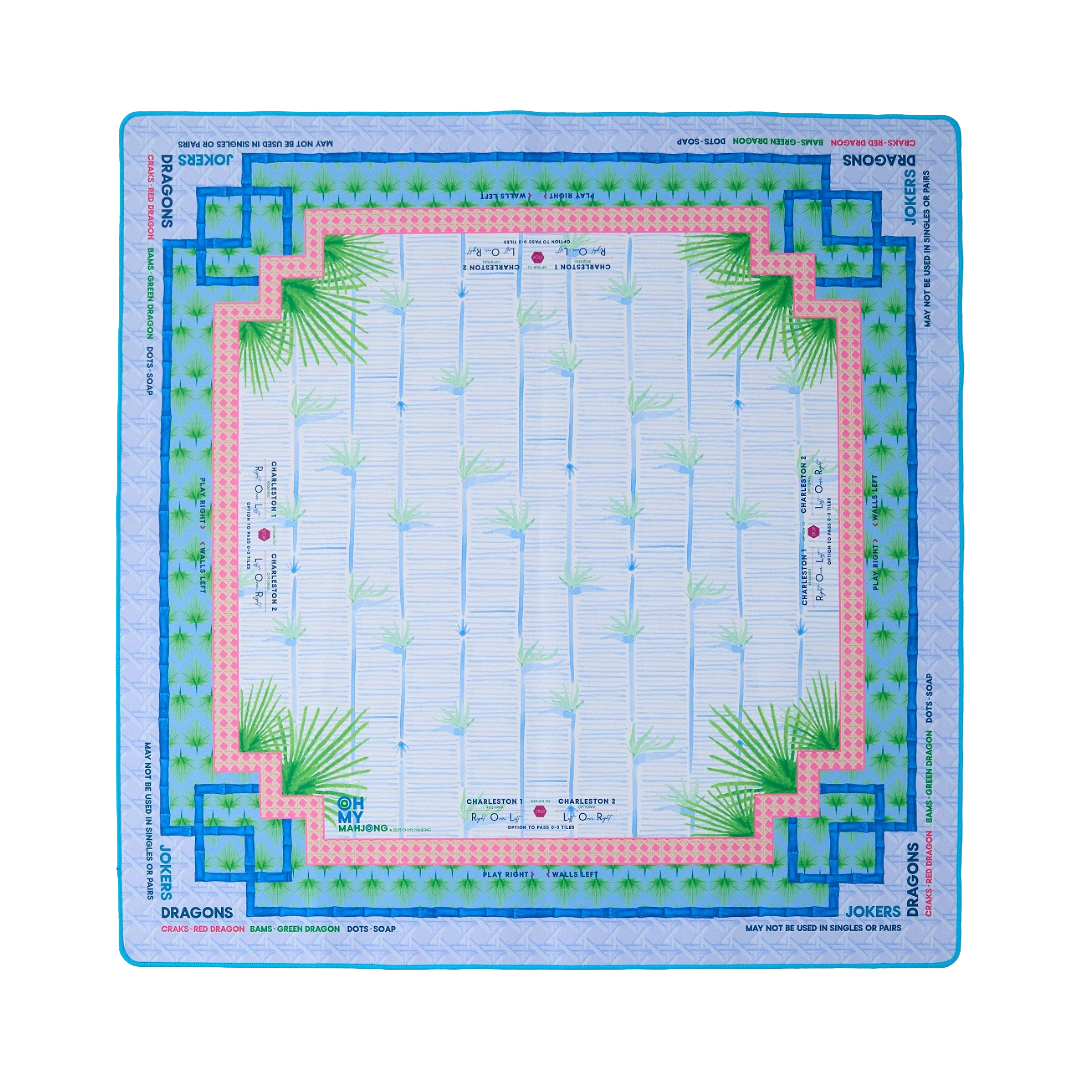 Mahjong Mat - Palm Paradise