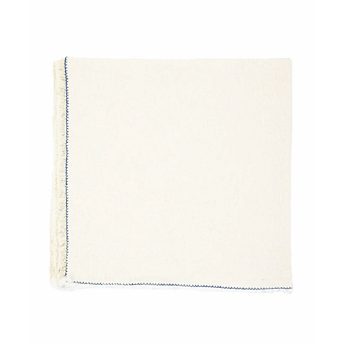 Nomad Stitch Fringe Napkin Set of 4 - Navy