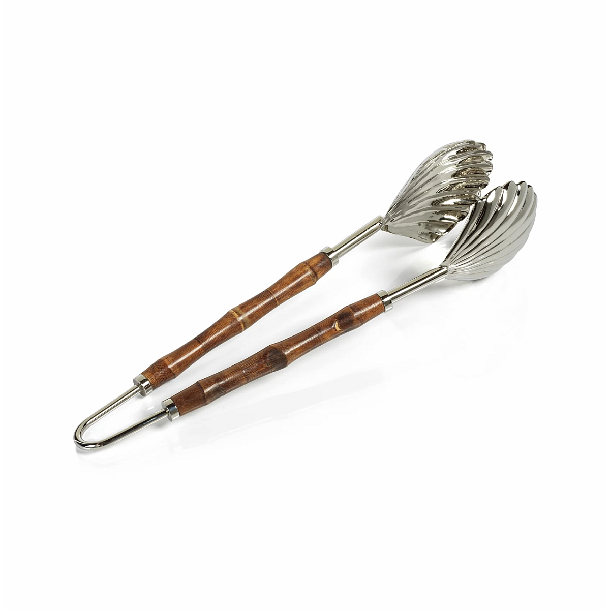 The Colony Bamboo and Nickel Server Tong