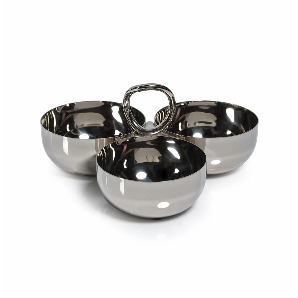 Aperitifs Cocktail Condiment Bowl Set - Polished Nickel