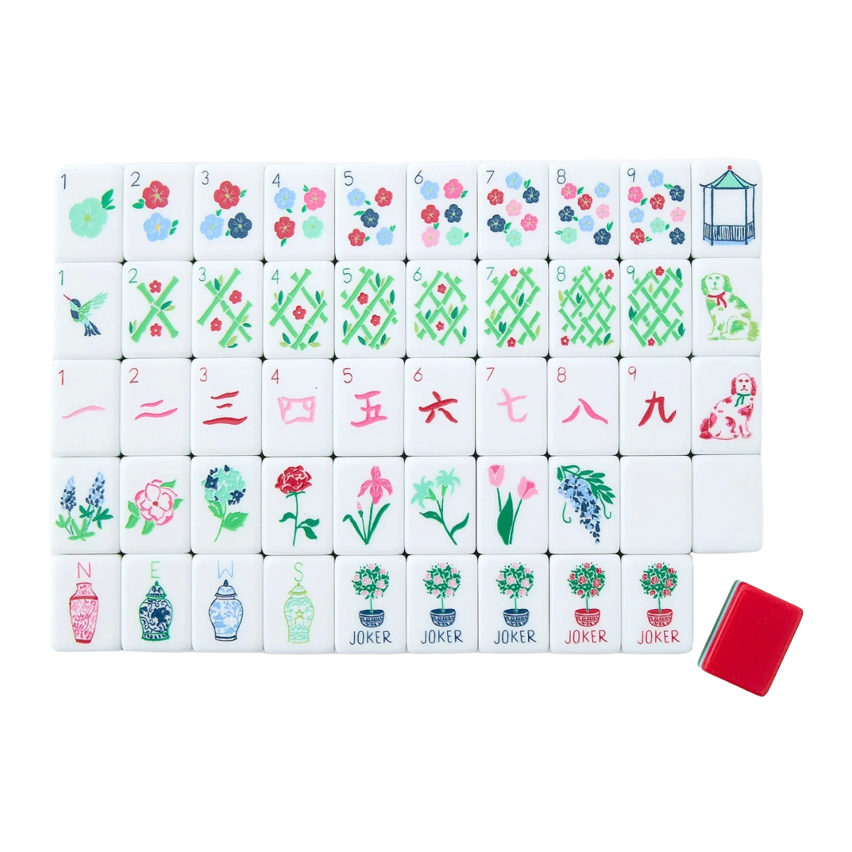 Mahjong Tiles - Nantucket