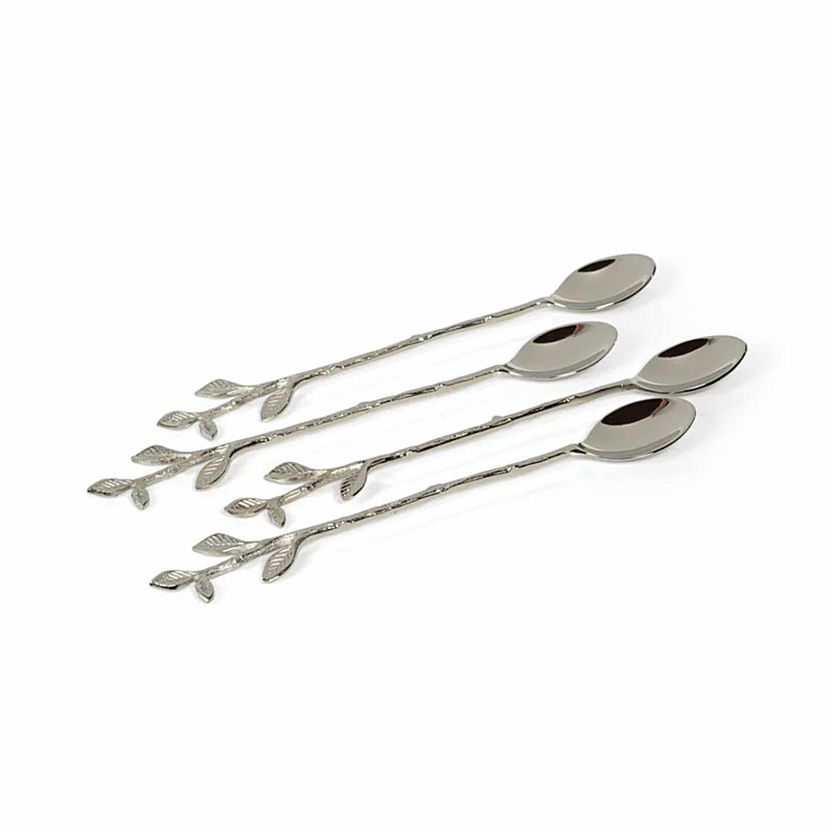 Leaves Cocktail Spoons Set of 4