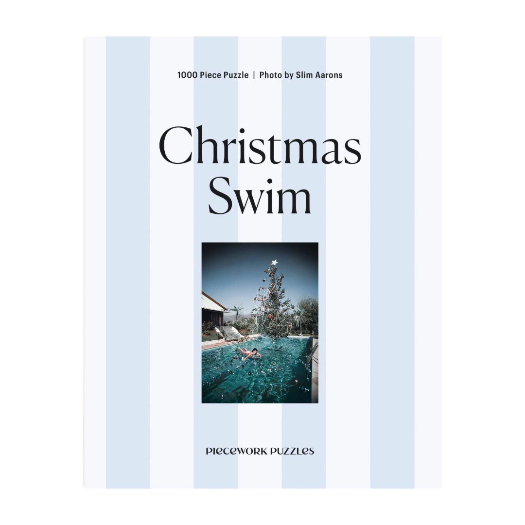 Slim Aarons Christmas Swim Puzzle