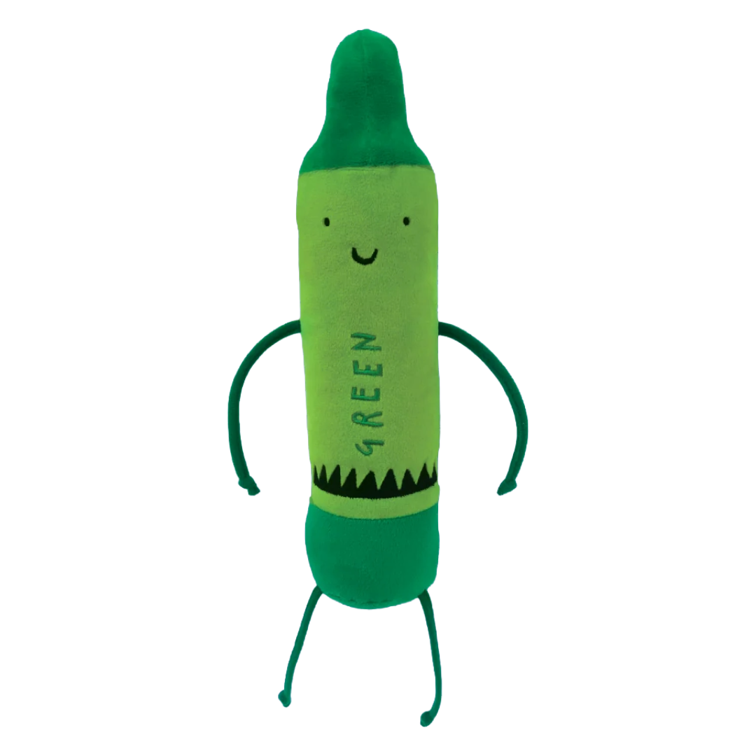 The Day the Crayons Quit Plush Crayon - Green