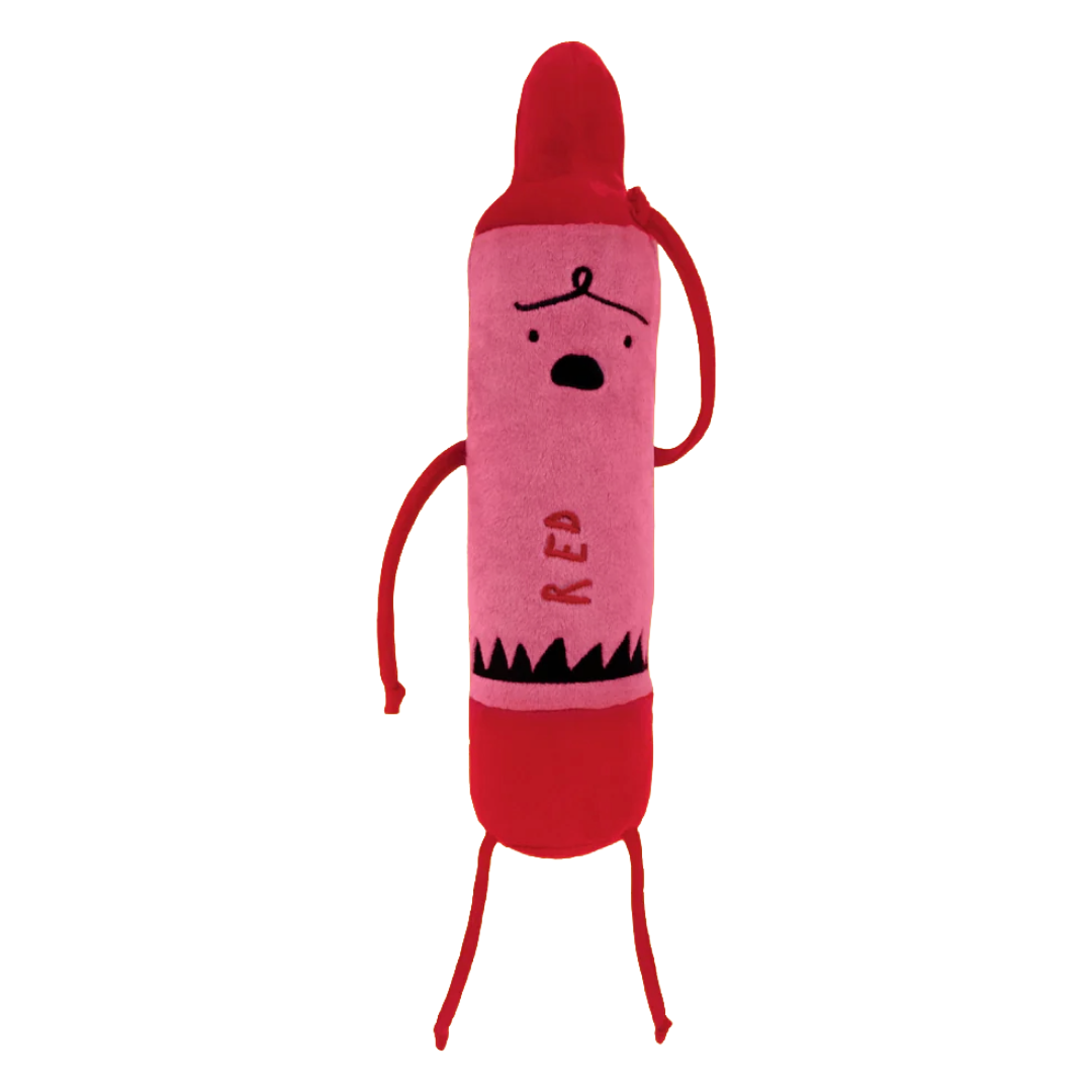The Day the Crayons Quit Plush Crayon - Red