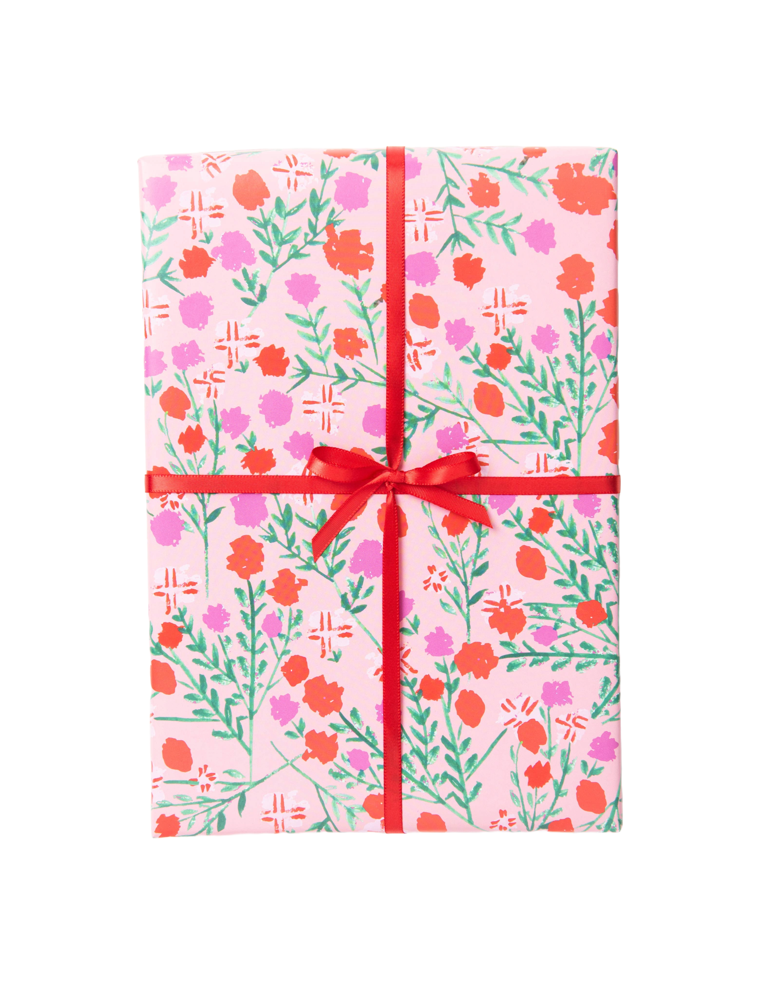 Dahlias in December Gift Wrap