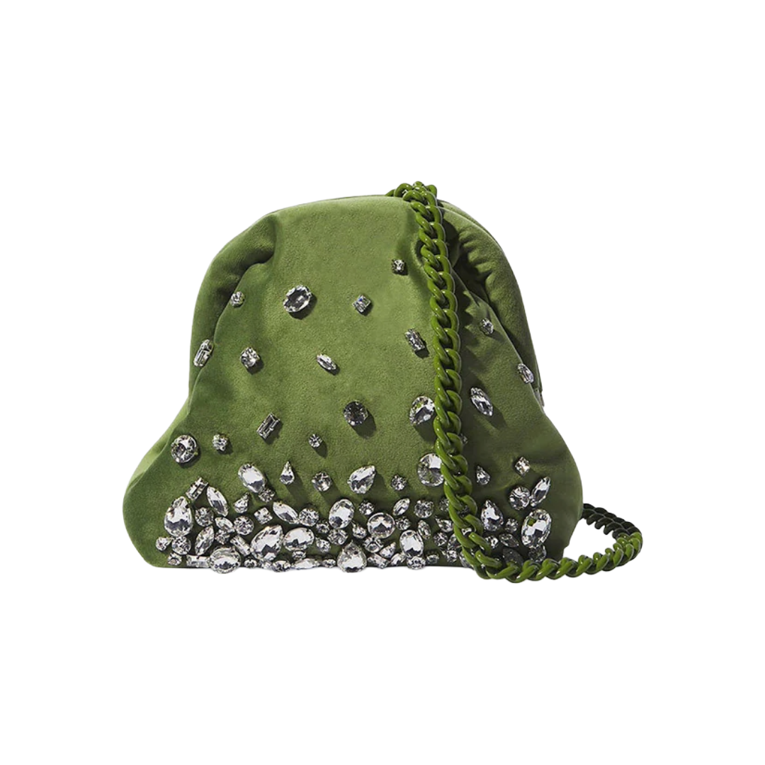 Pepita Clutch - Pisello