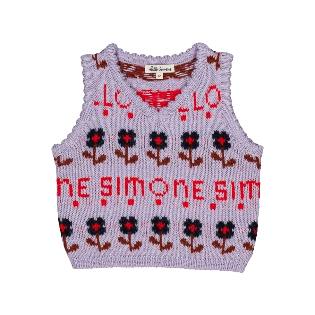 Pepette Vest Simone Parme